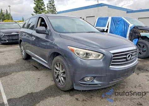 2013 Infiniti Jx35 z USA, uszkodzony, nr VIN 5N1AL0MN5DC341900
